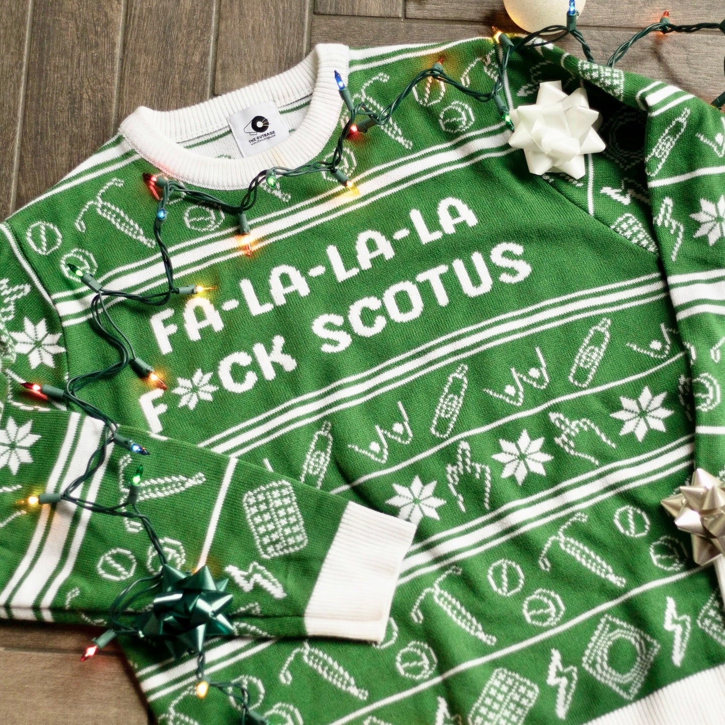 Fa La La La F*ck SCOTUS Ugly Sweater