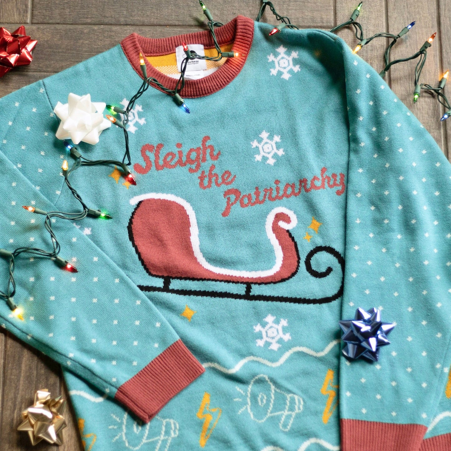 Sleigh The Patriarchy Ugly Sweater