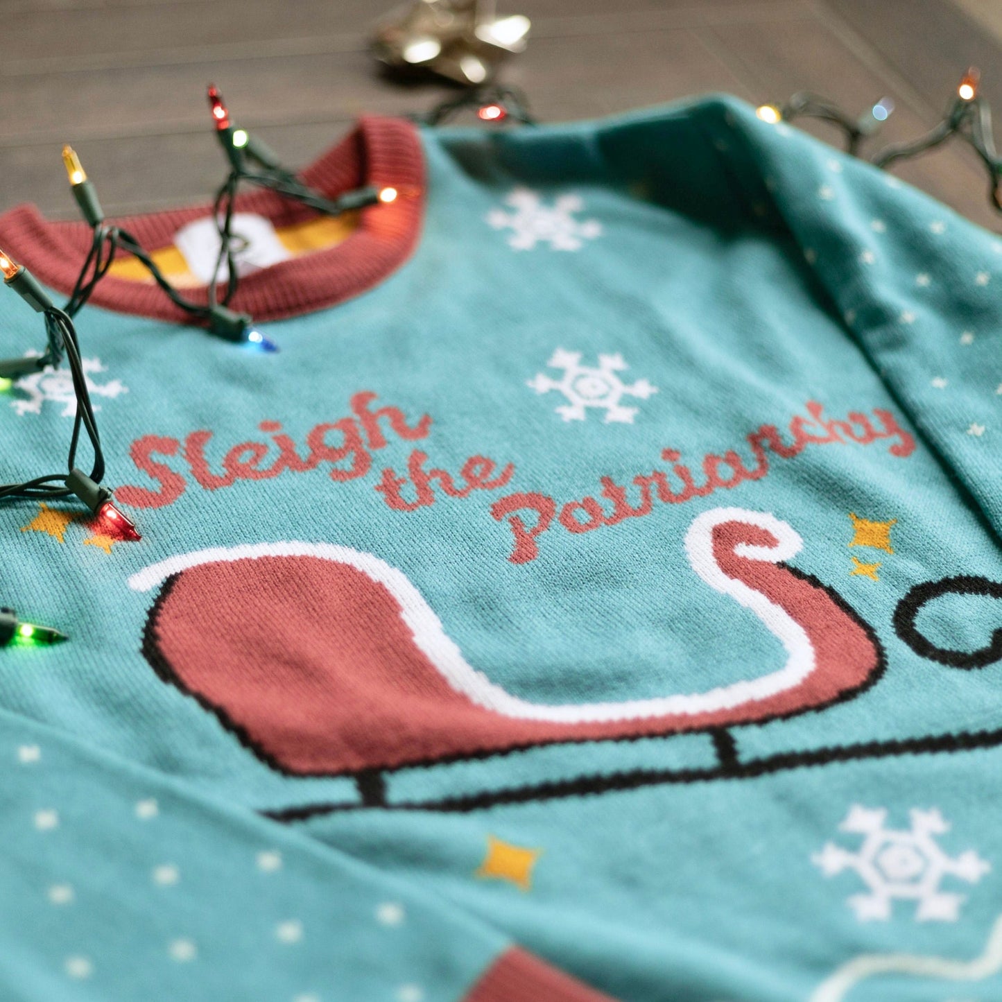 Sleigh The Patriarchy Ugly Sweater