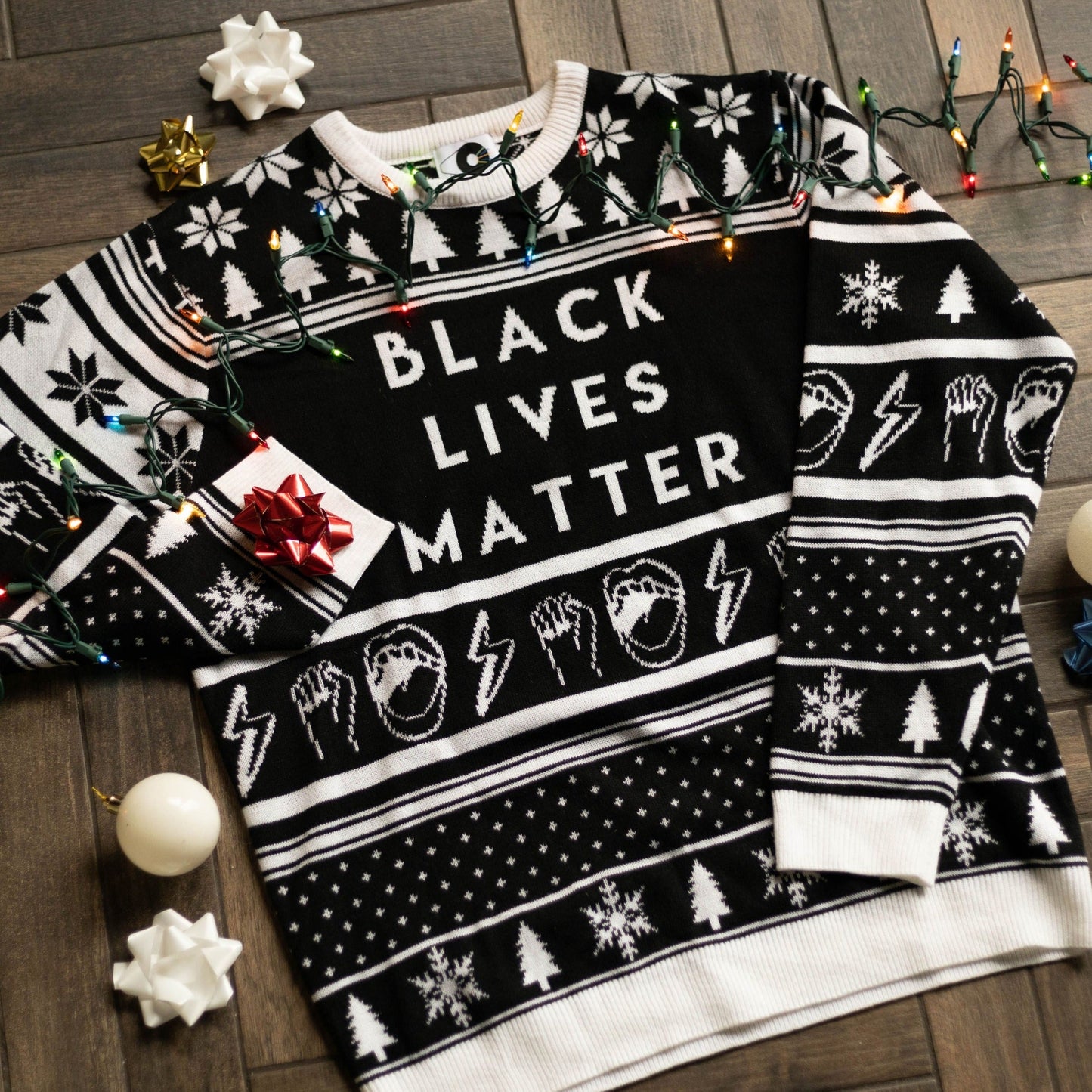 Black Lives Matter Ugly Sweater