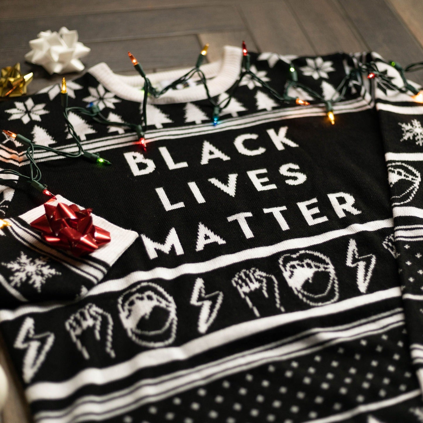 Black Lives Matter Ugly Sweater