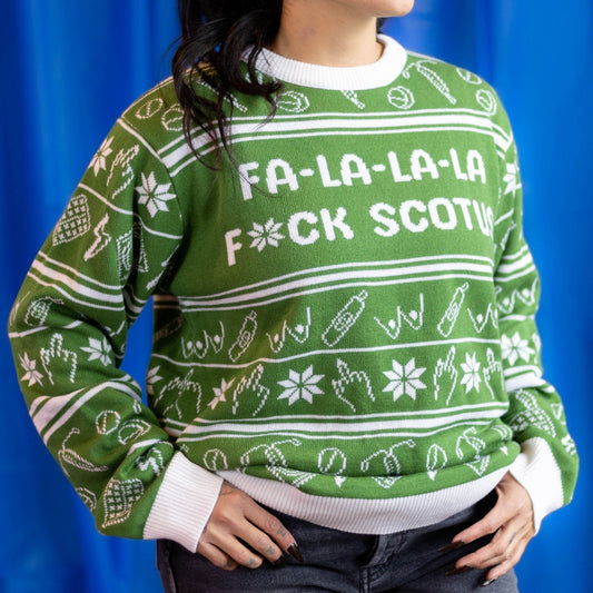 Fa La La La F*ck SCOTUS Ugly Sweater