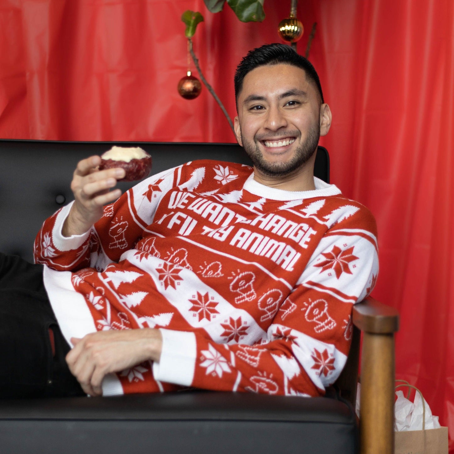 We Want Change Ugly Sweater