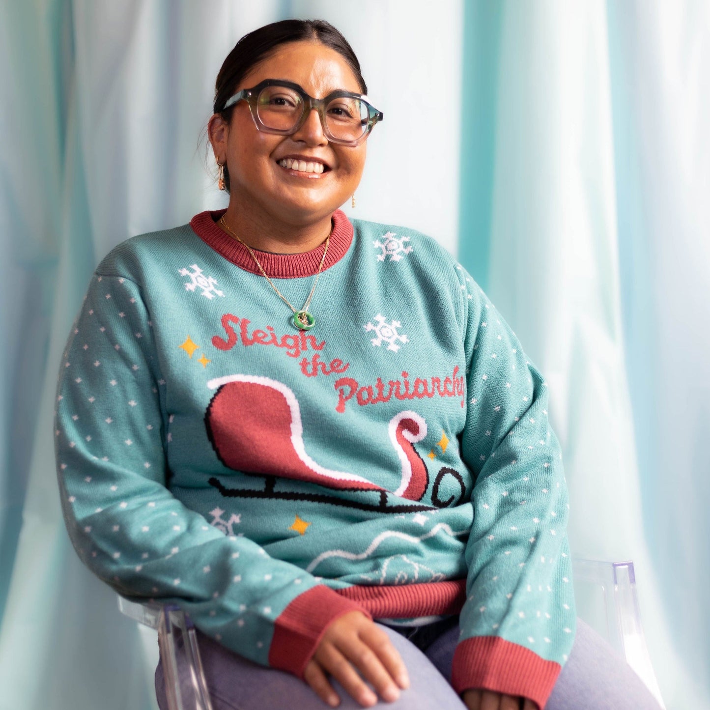 Sleigh The Patriarchy Ugly Sweater