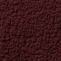 The Nomad Hoodie in Burgundy Sherpa