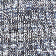 The Rib Sock in Ash Melange