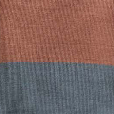 The Rugby Shirt in Faded Brick Stripe