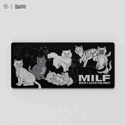 Man I Love Felines Deskmat (Asst)