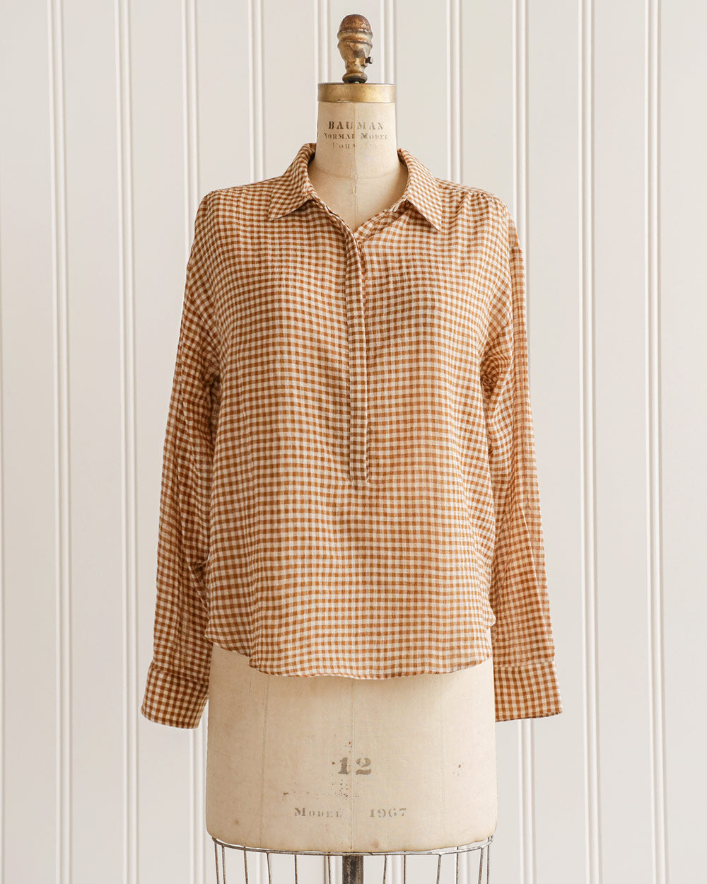 Seasonal Bake Gingham Shirt