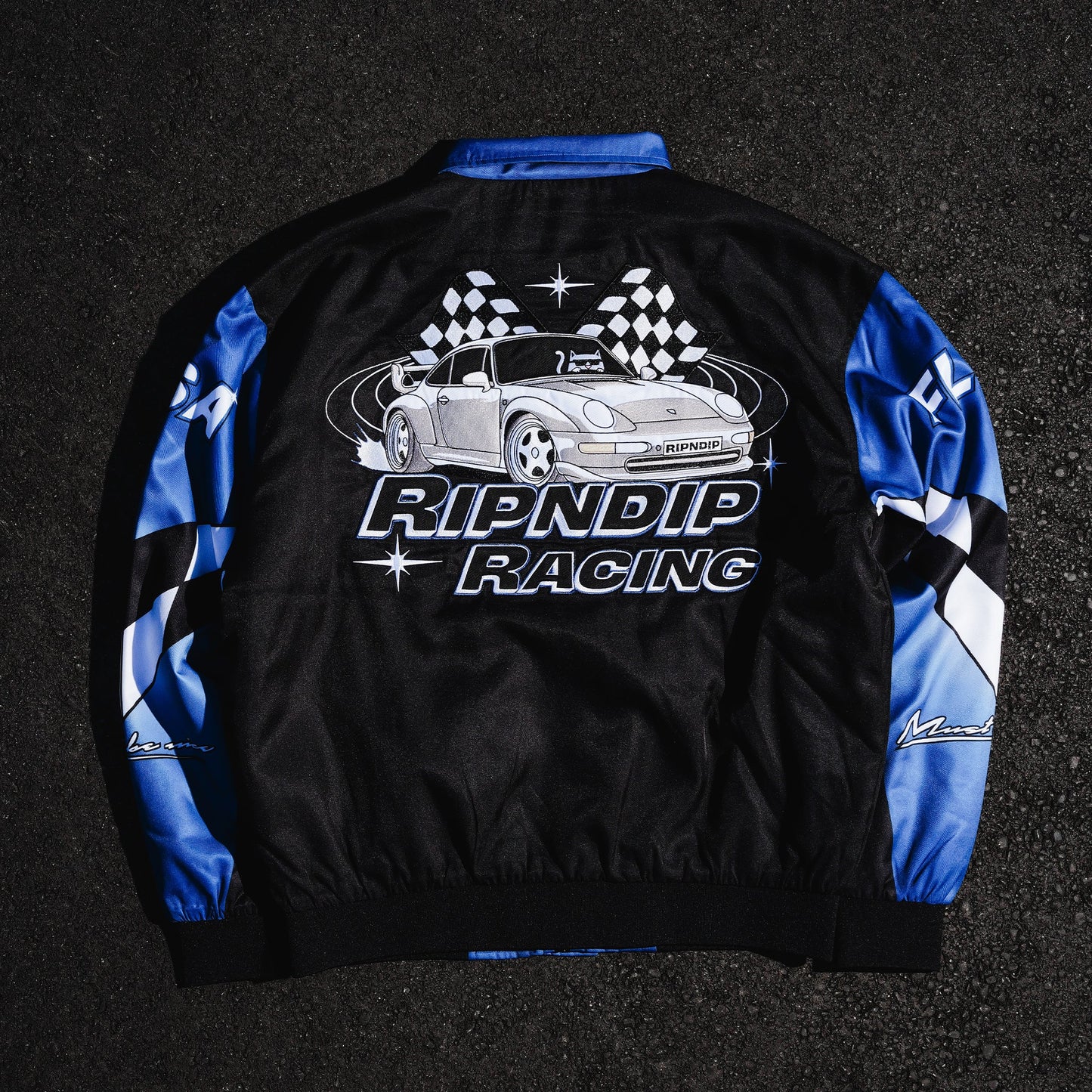 Ripnrace Jacket (Black/Blue)
