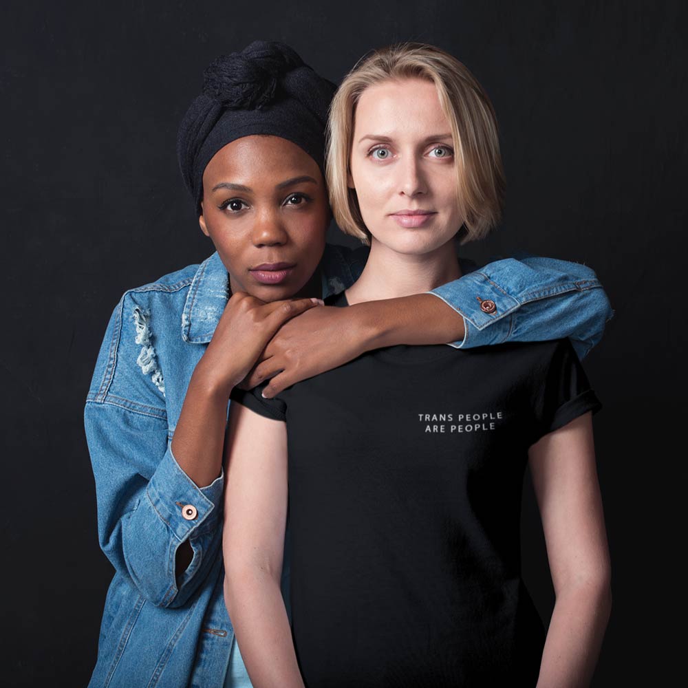 Trans People Are People Unisex Tee