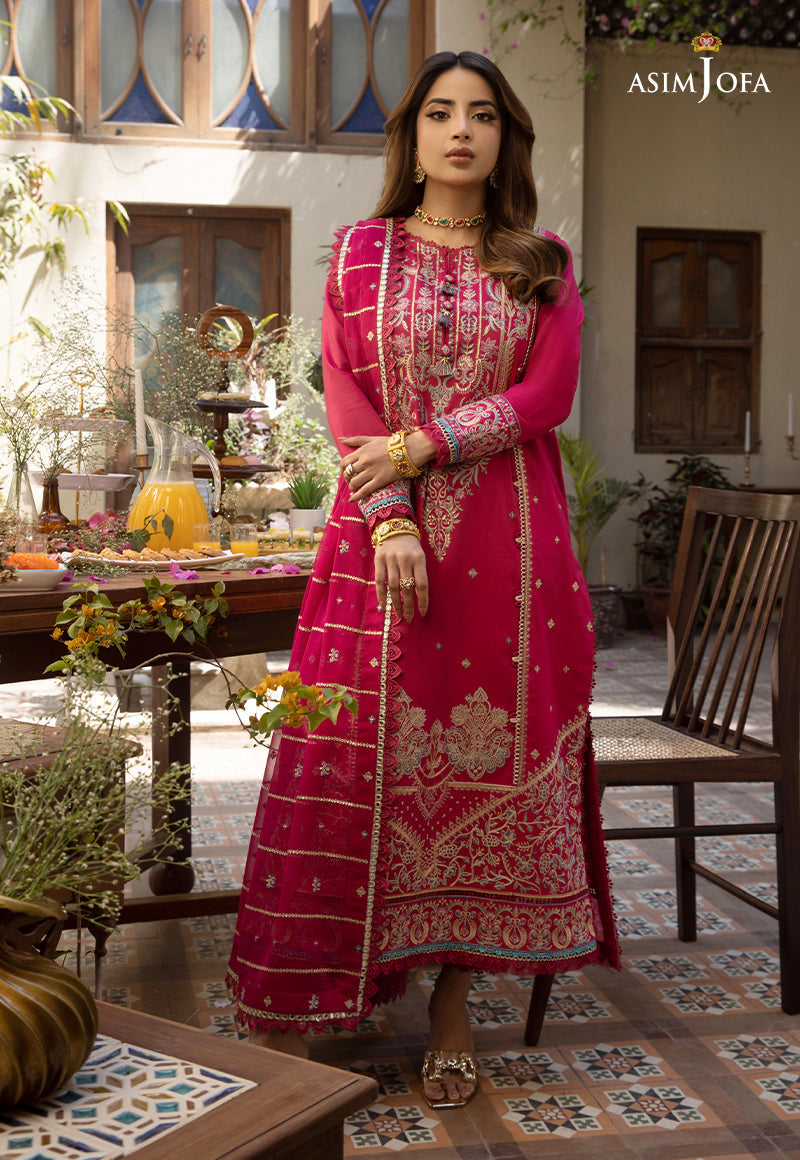 AJZB-04 EMBROIDERED CAMBRIC 3 PCS