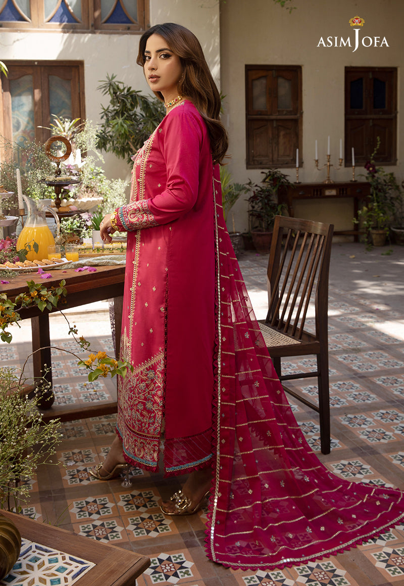 AJZB-04 EMBROIDERED CAMBRIC 3 PCS