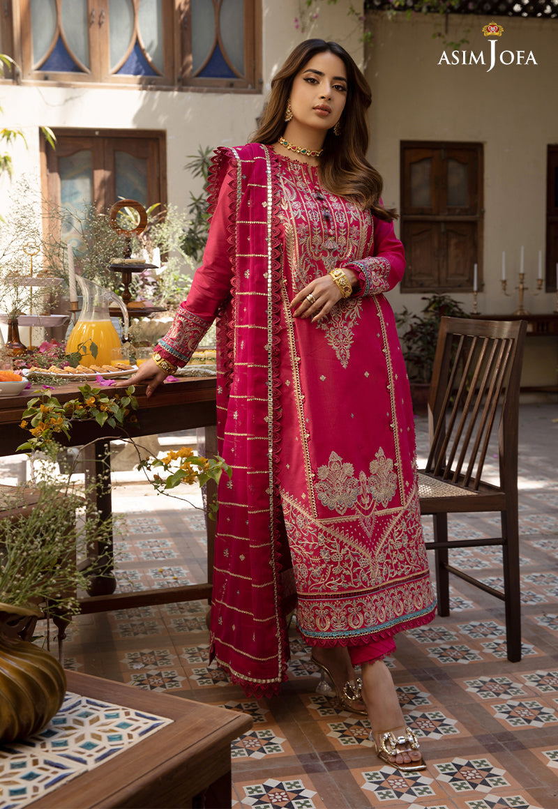 AJZB-04 EMBROIDERED CAMBRIC 3 PCS