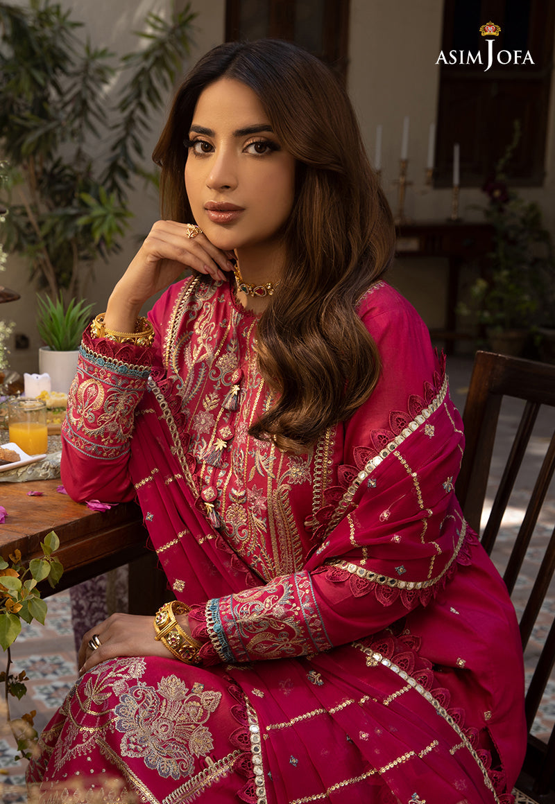 AJZB-04 EMBROIDERED CAMBRIC 3 PCS