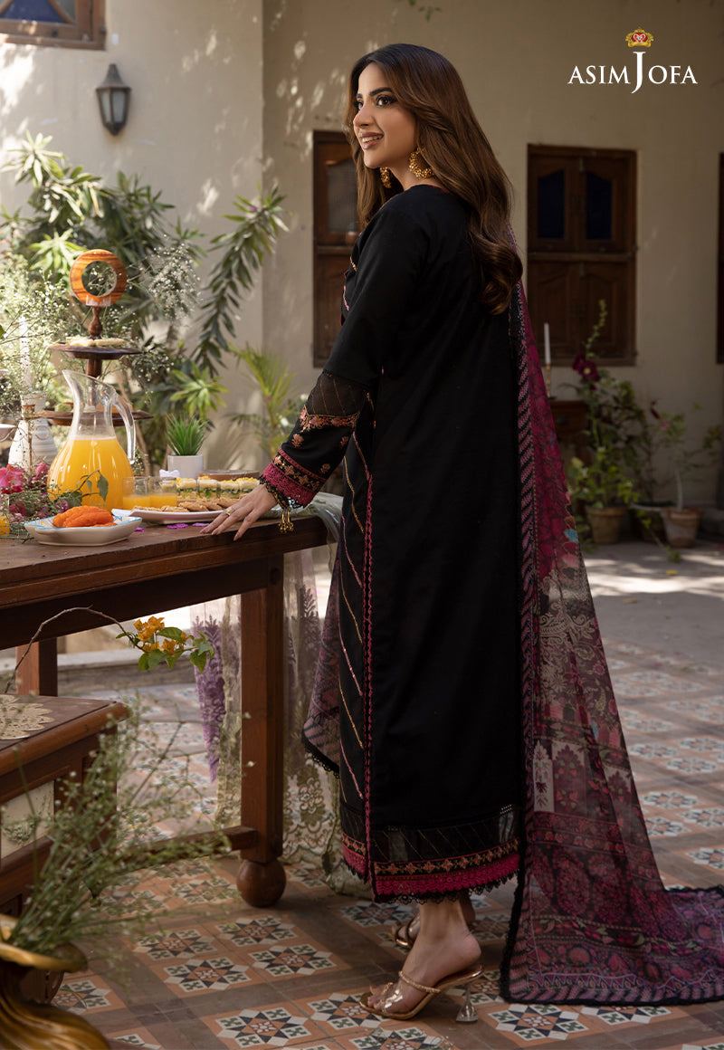 AJZB-18 EMBROIDERED CAMBRIC 3 PCS