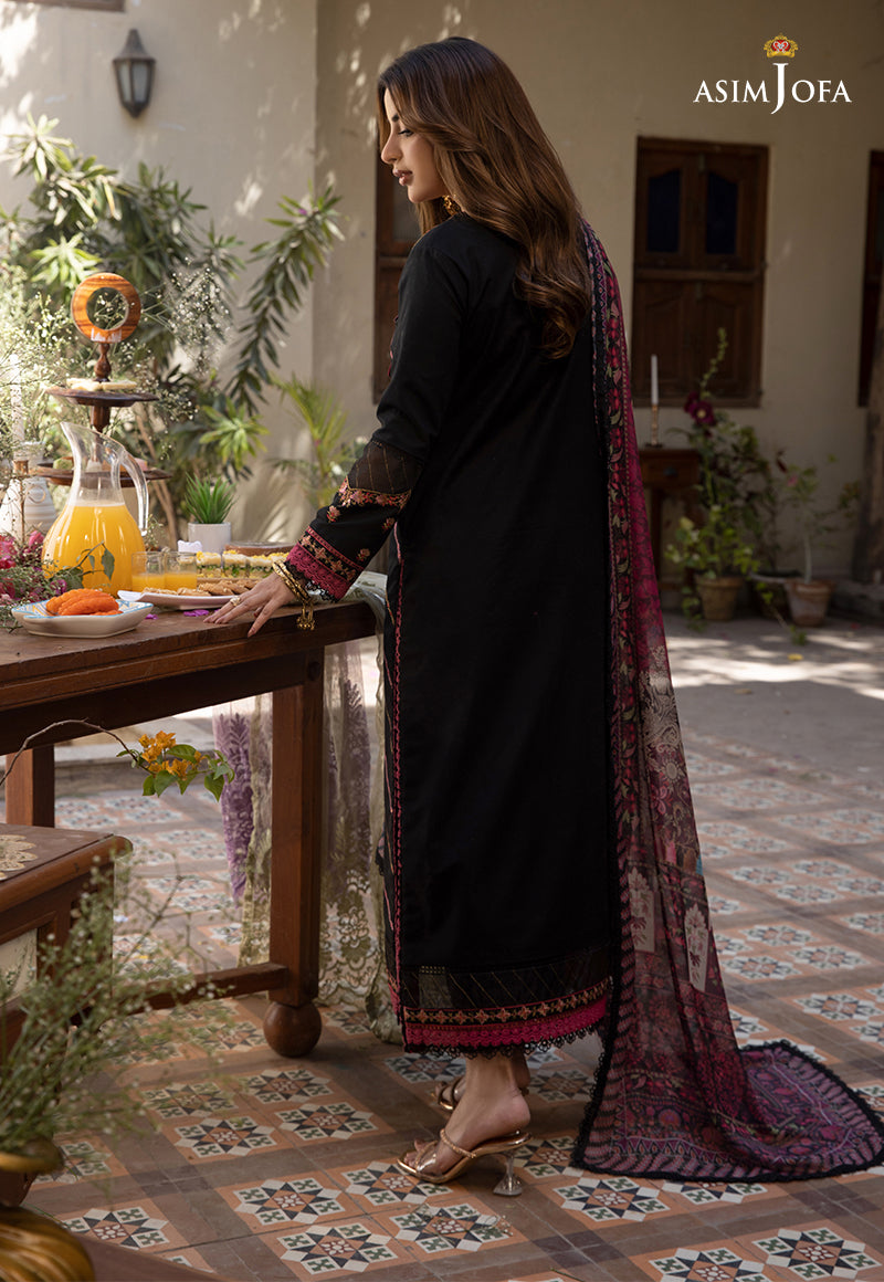 AJZB-18 EMBROIDERED CAMBRIC 3 PCS