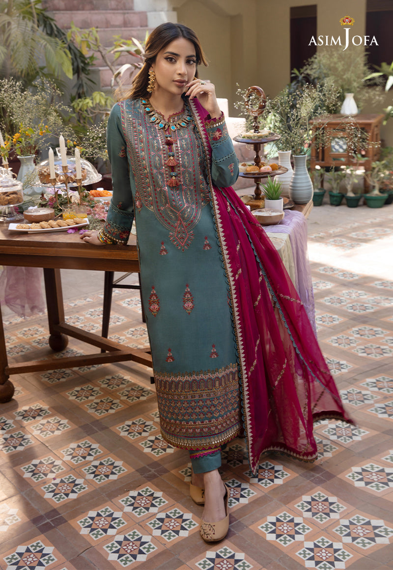 AJZB-06 EMBROIDERED CAMBRIC 3 PCS