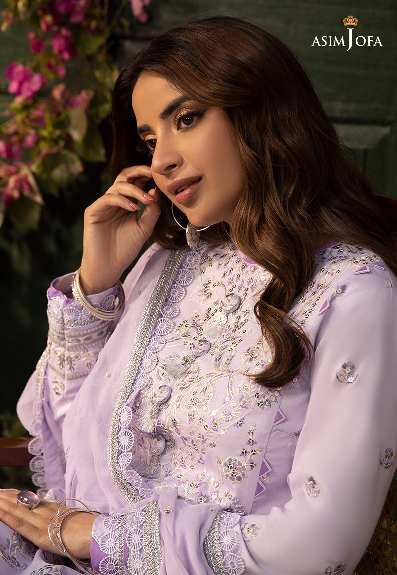 AJZB-08 EMBROIDERED CAMBRIC 3 PCS
