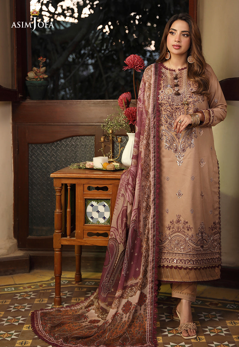 AJZB-20 EMBROIDERED CAMBRIC 3 PCS