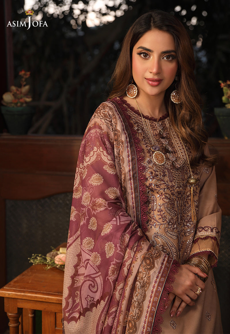 AJZB-20 EMBROIDERED CAMBRIC 3 PCS