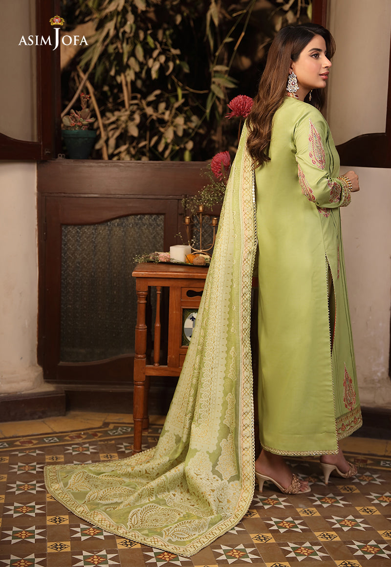 AJZB-24 EMBROIDERED CAMBRIC 3 PCS