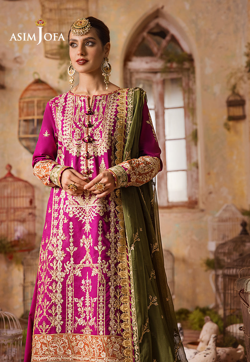 AJLR-02 EMBROIDERED LAWN 3 PCS