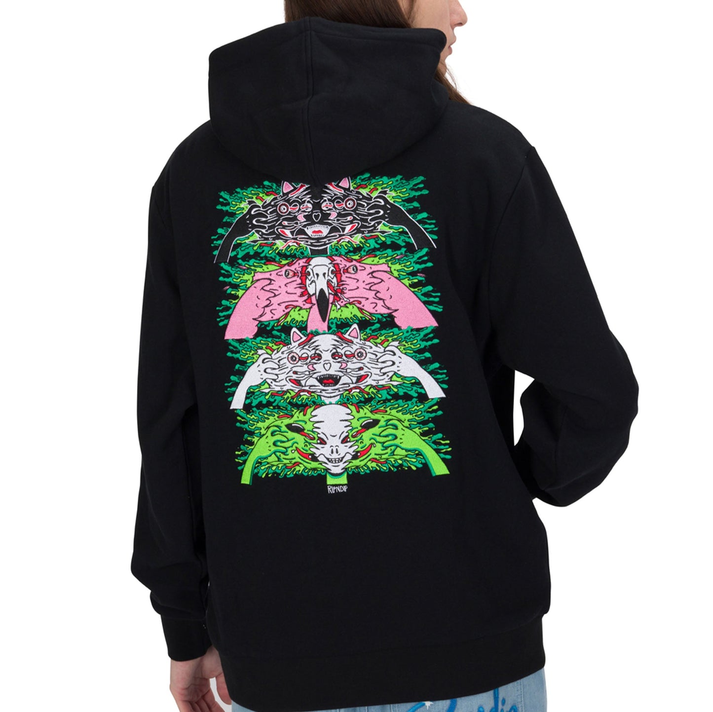 Skull Face Hoodie (Black)