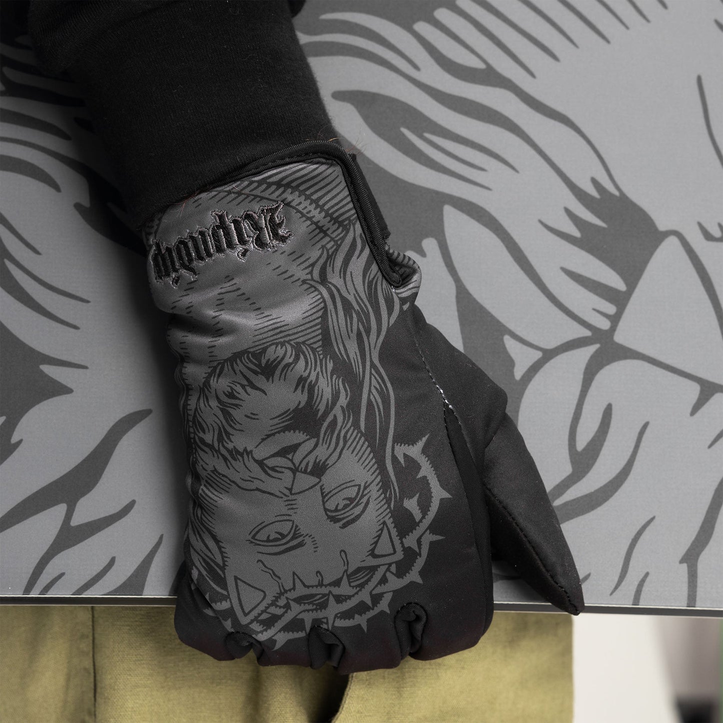 Lord Savior Snow Gloves (Black)