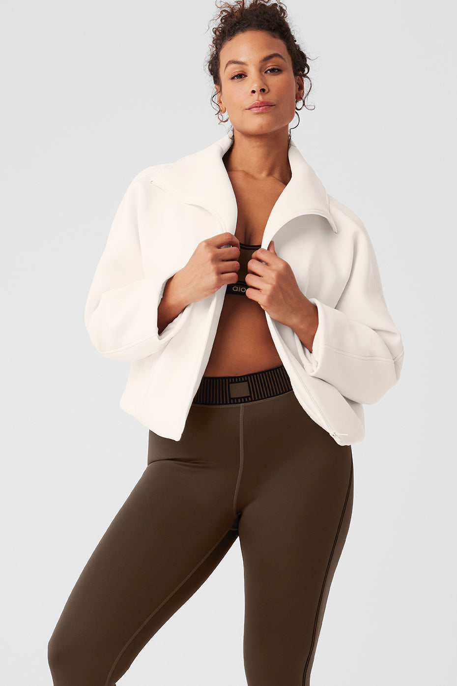 Technical Form Jacket - Ivory