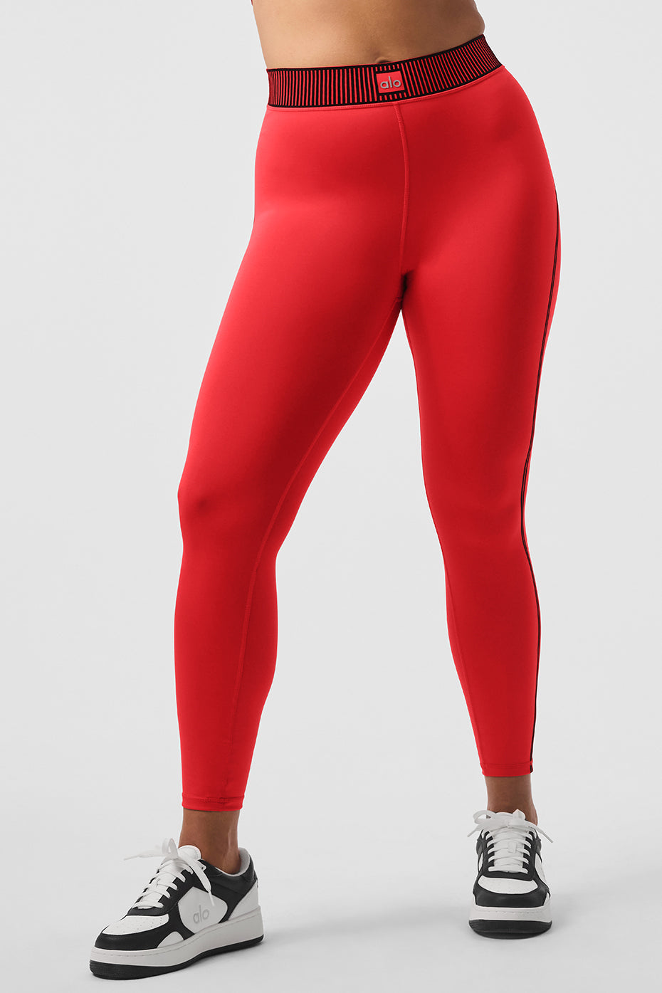 Airlift High-Waist 7/8 Line Up Legging - Red Hot Summer
