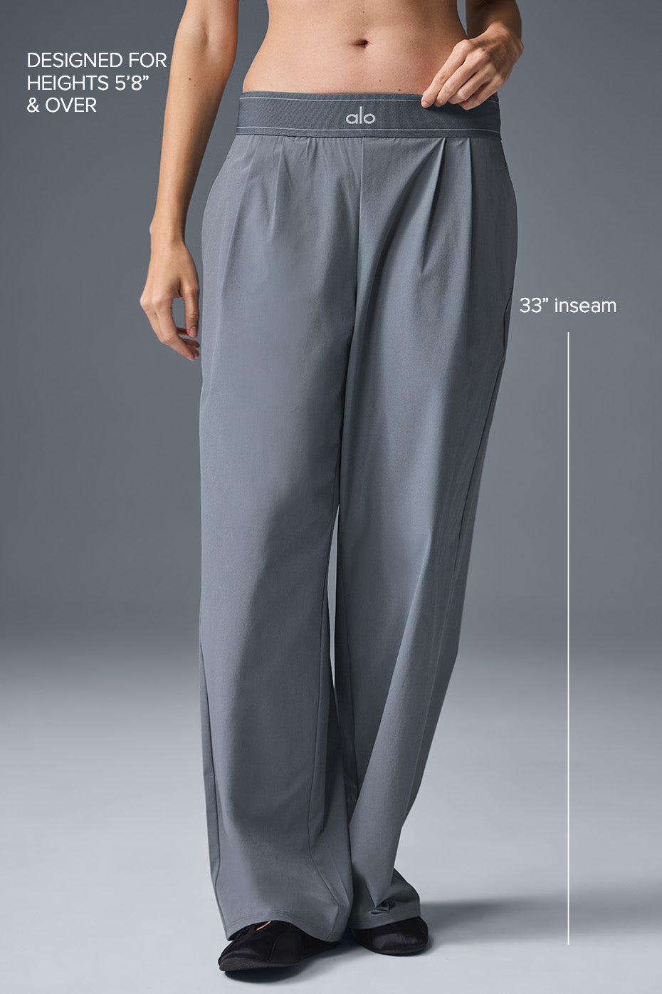 Suit Up Trouser (Long) - Steel Grey