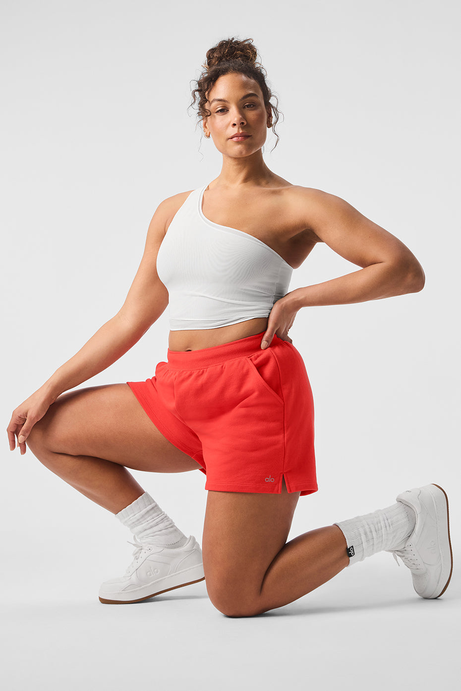 Low Key Sweat Short - Red Hot Summer