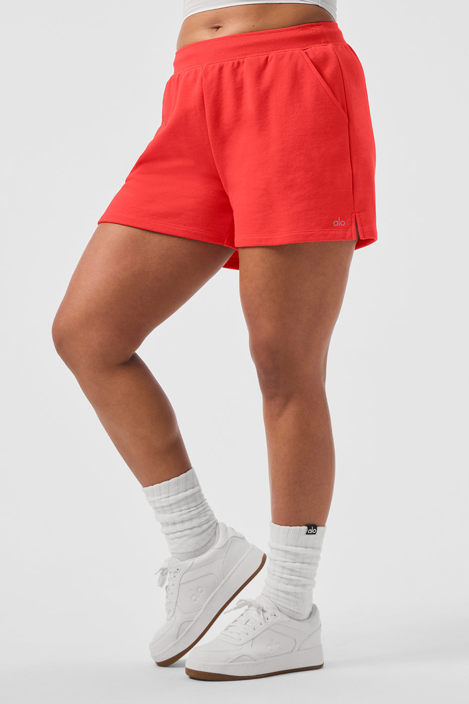 Low Key Sweat Short - Red Hot Summer