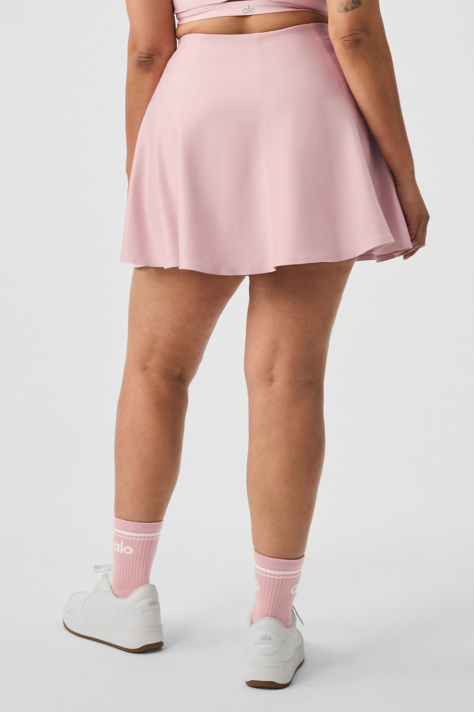 Airlift Down The Line Tennis Skirt - Ballet Pink