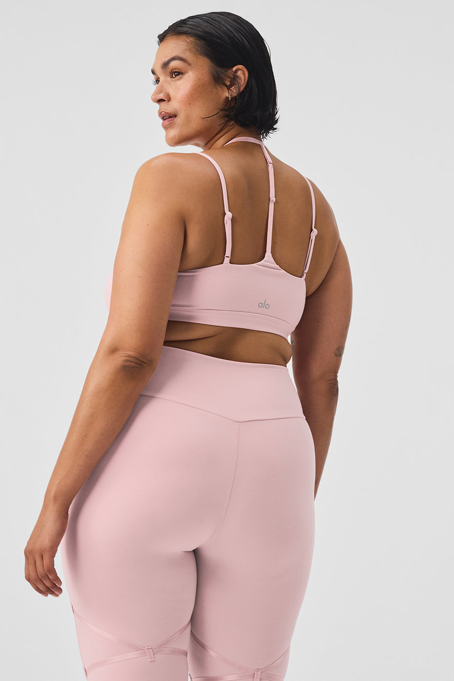 Alosoft Spotlight Bra - Ballet Pink