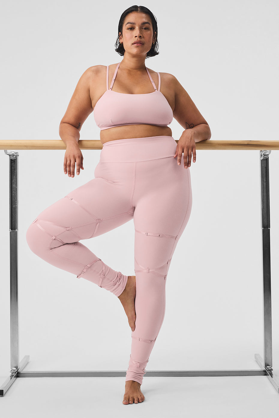 Alosoft Spotlight Bra - Ballet Pink