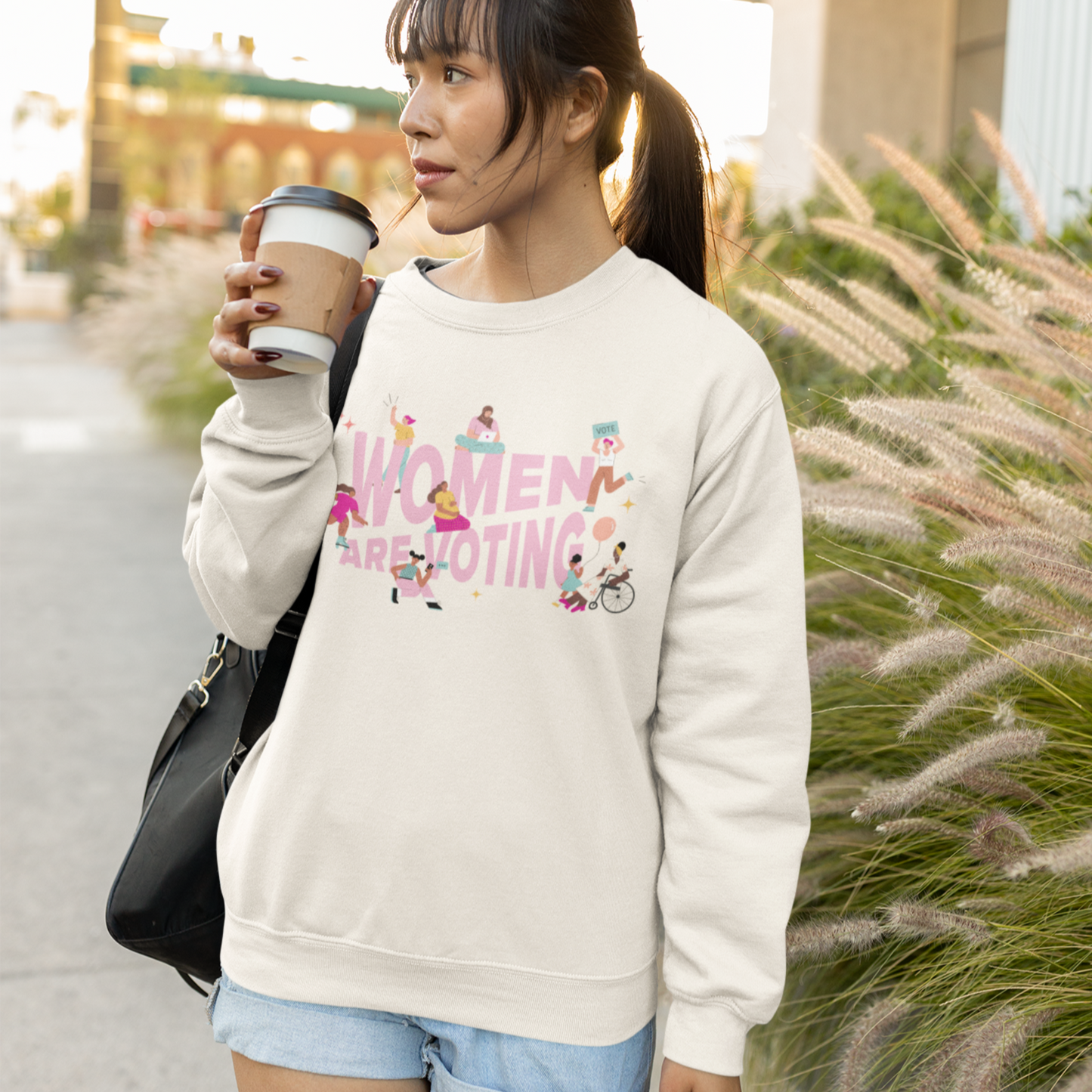 Women Are Voting Sweatshirt