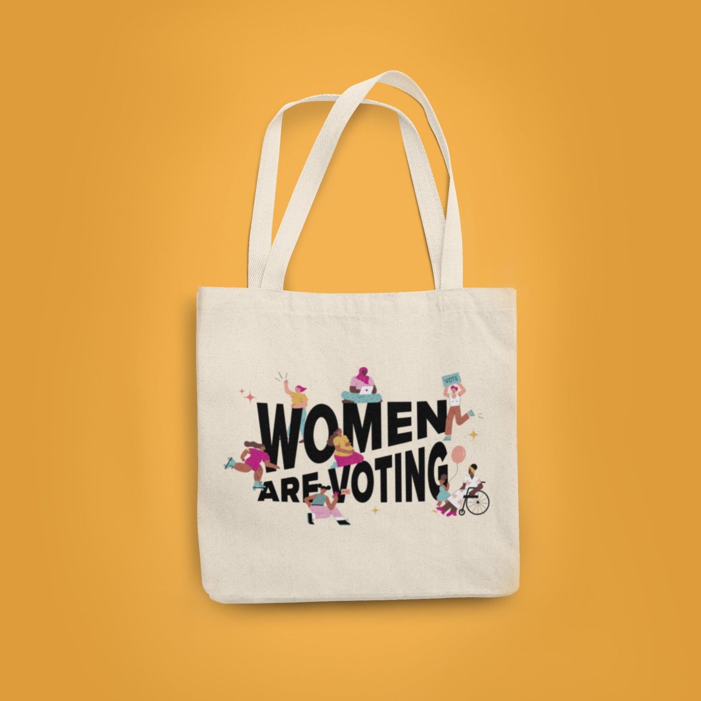 Women Are Voting Tote Bag