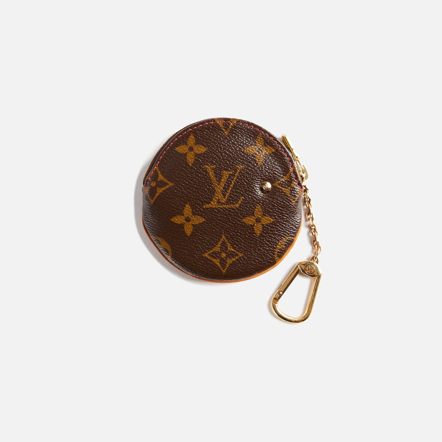 WGACA LV Murakami Cherry Porte Monnaie Round Coin Purse