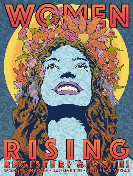 Limited Edition Chuck Sperry Women's March Anniversary Poster