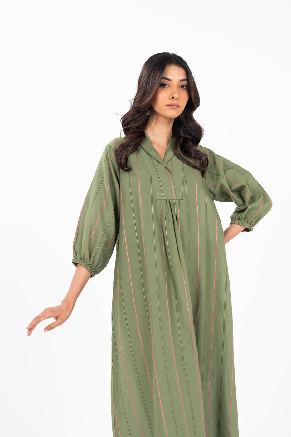 Stitched - Dyed Maxi Dress