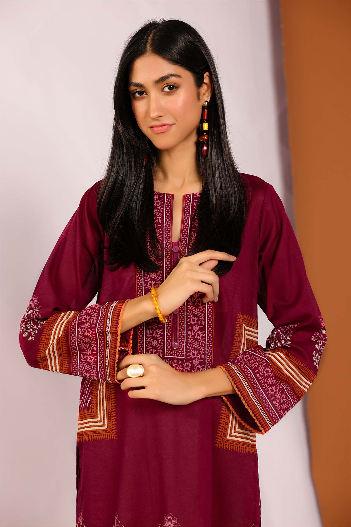 Printed Lawn Kurti