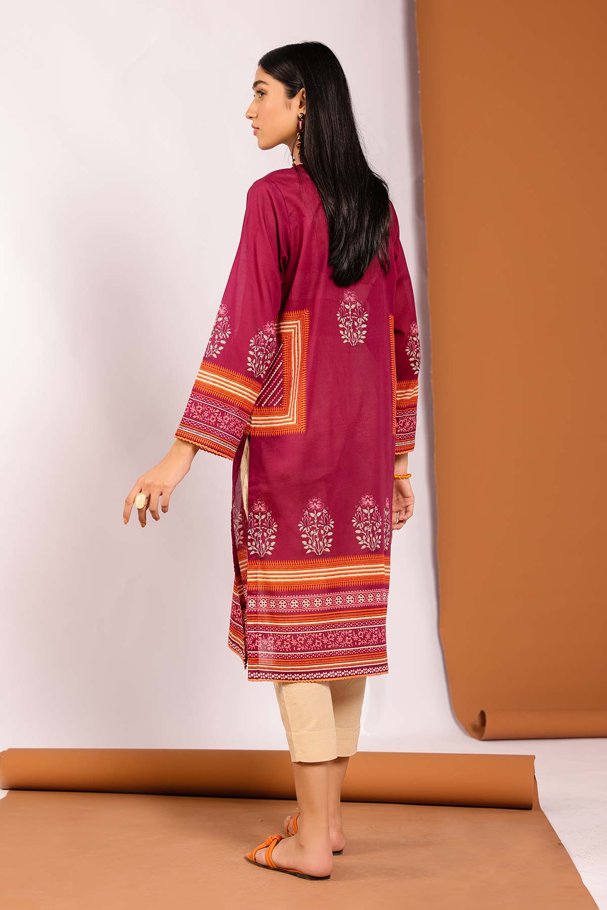 Printed Lawn Kurti