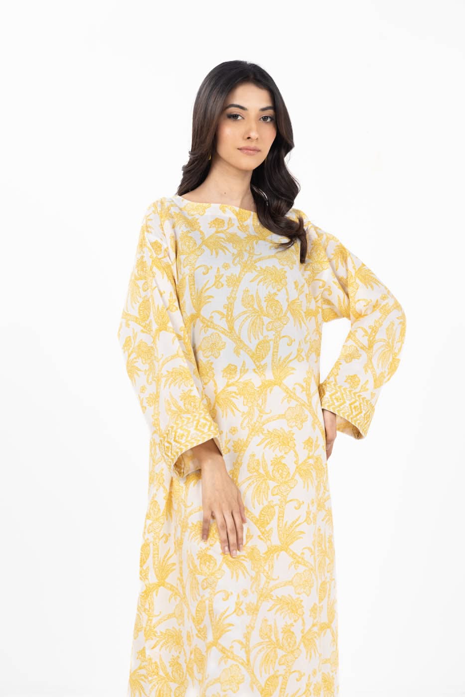 Stitched - 2 Pc Embroidered Cambric Outfit