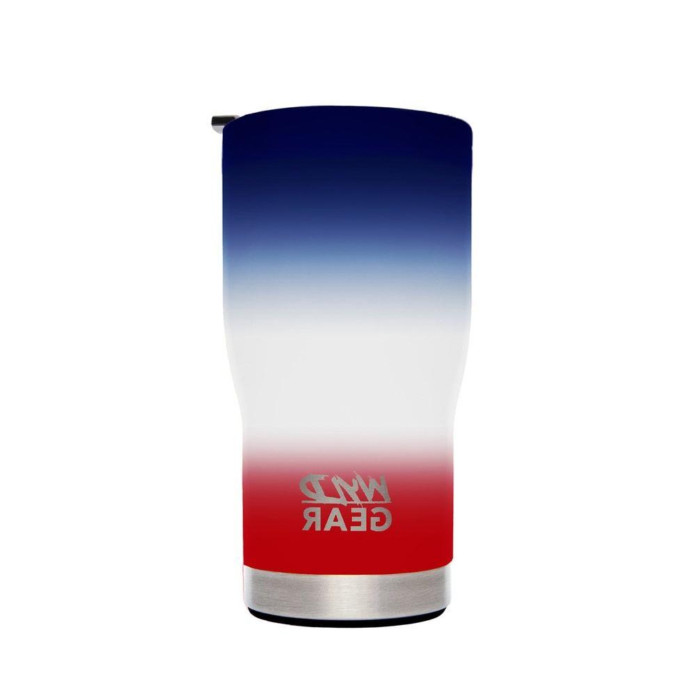 20oz Stainless Steel Tumbler w/ Bottle Opener - Red, White, & Blue