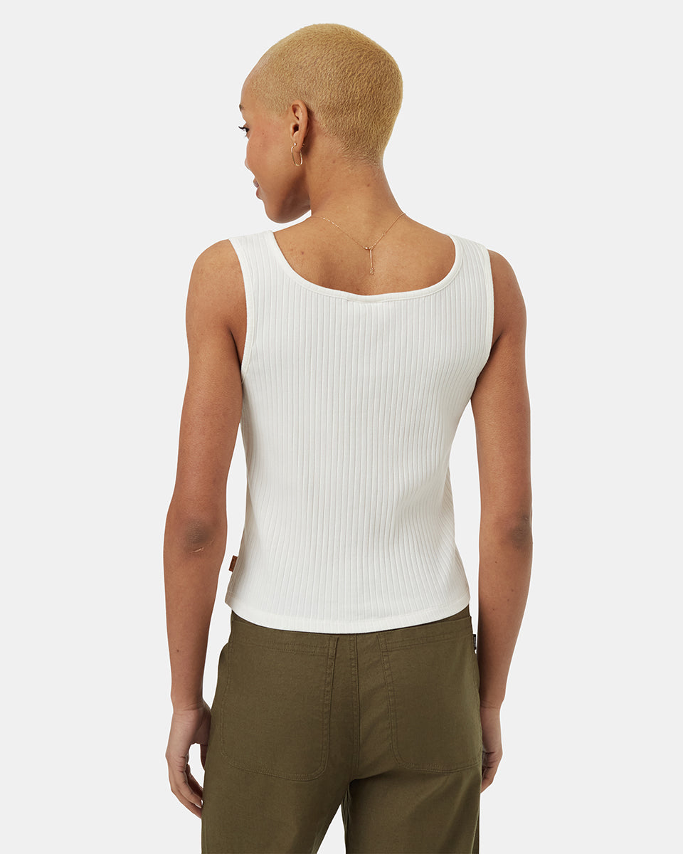Rib Button Front Tank