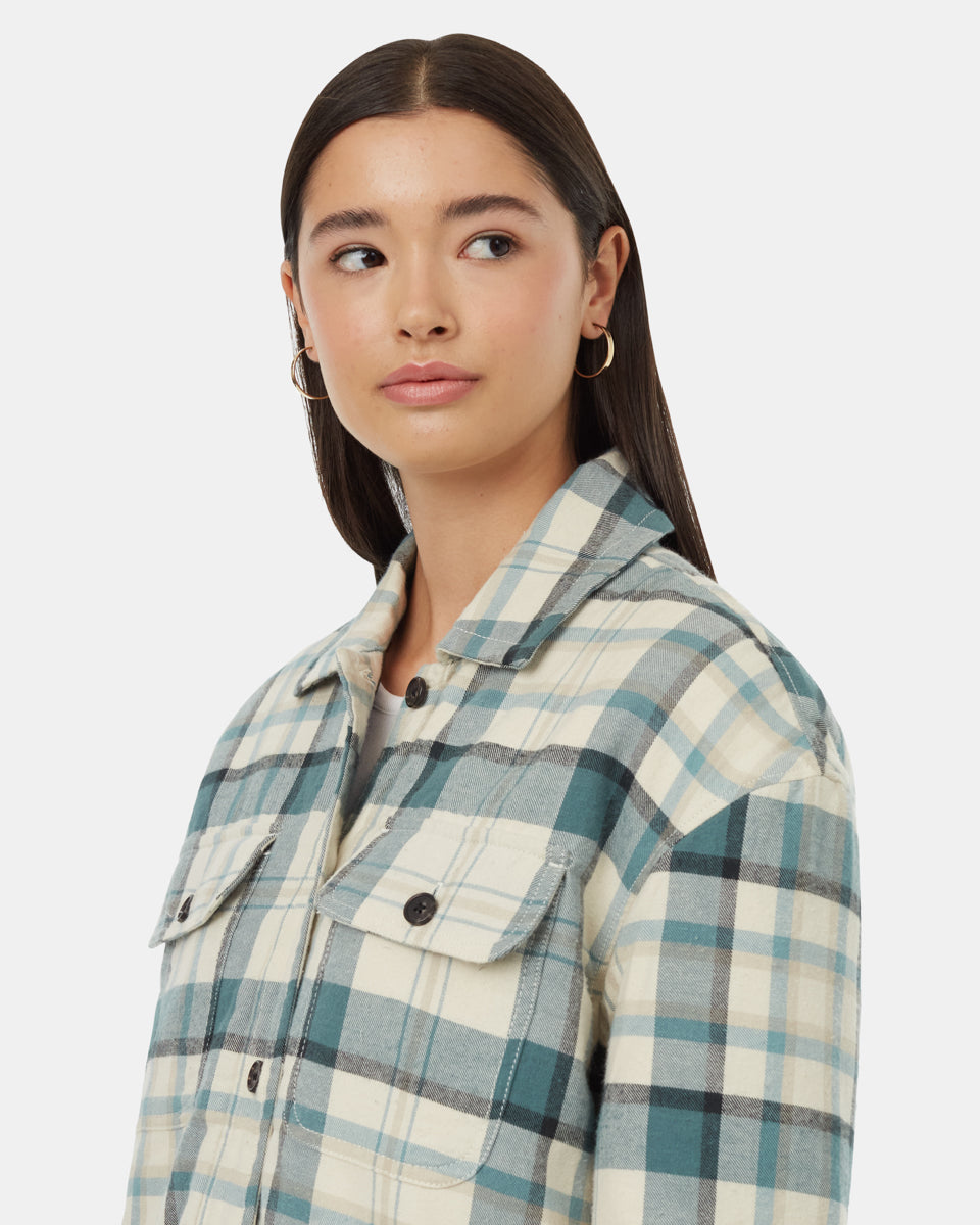 Kapok Flannel Insulated Jacket