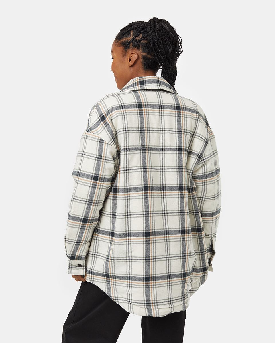 Kapok Flannel Insulated Jacket