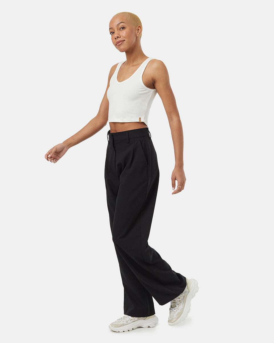 Cropped Fitted Tank